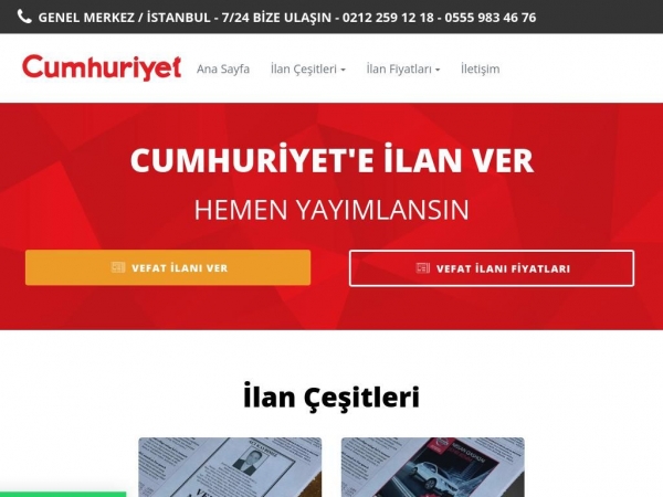 cumhuriyetilan.com.tr