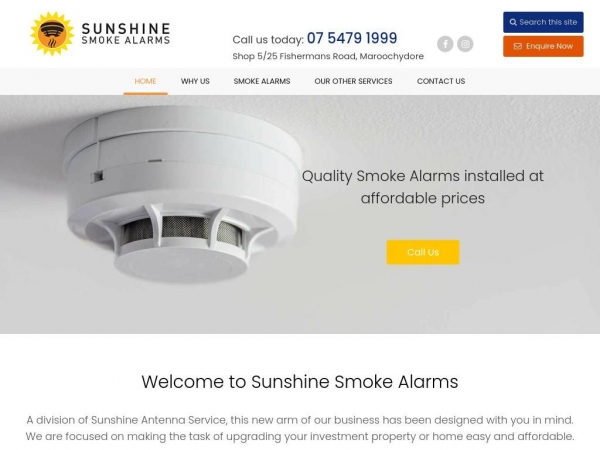 sunshinesmokealarms.com.au